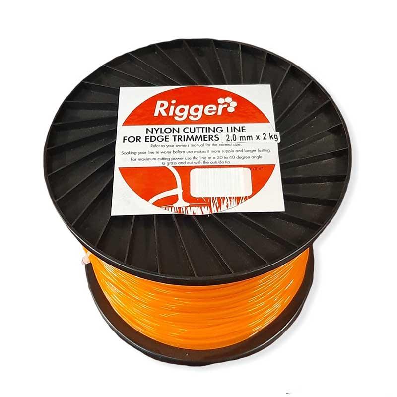 RIGGER Trimmer Liner Nylon Line 2.0mm x 2Kg
