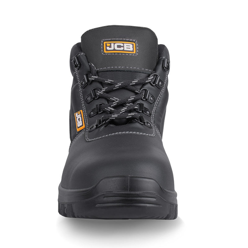 JCB Hiker One Safety Boot Heat Resistant Sole Black Securadeal