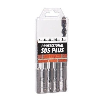 RUWAG 5 Piece SDS Professional Drill Bit Set: 5-12mm x 160mm