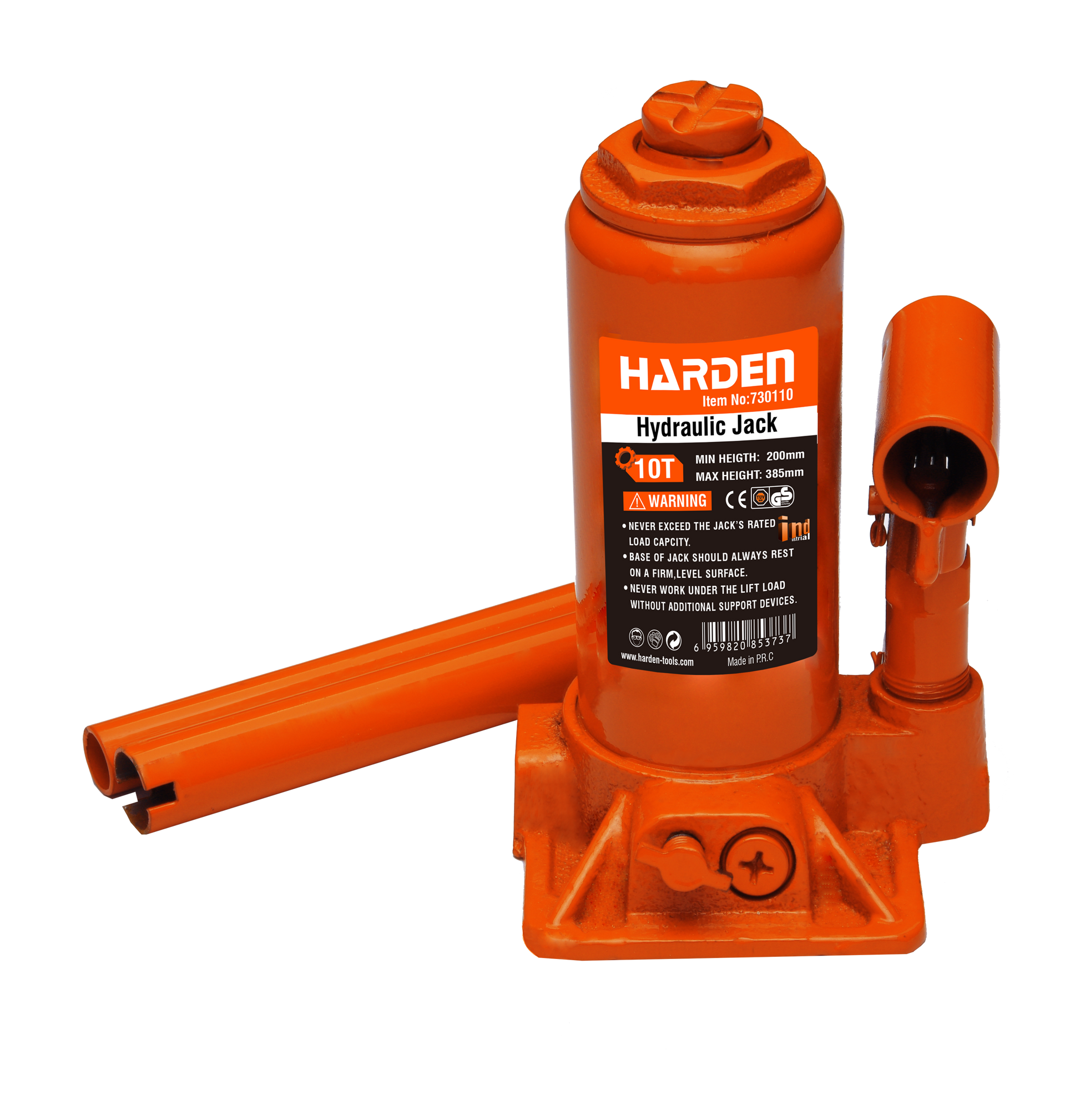 HARDEN Bottle Jack 10 Ton - Premium Hardware from HARDEN - Just R 993.26! Shop now at Securadeal