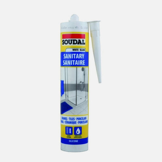 SOUDAL Sanitary Silicone Sealant White 270ml - Premium Hardware from SOUDAL - Just R 78! Shop now at Securadeal