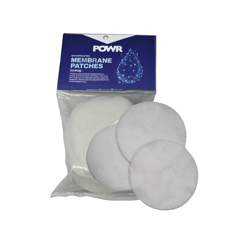 POWR Membrane Patches Premium Grade 50 Piece - Premium Tape from POWR - Just R 41.28! Shop now at Securadeal