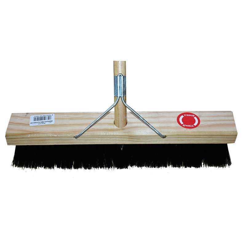 RIGGER Broom Platform Stiff PVC 600mm With Handle - Premium Brooms from Rigger - Just R 103! Shop now at Securadeal