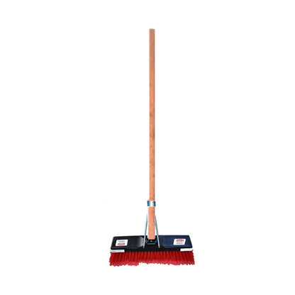 House Broom Flagged PVC Head Push In 250mm - Premium Brooms from Securadeal - Just R 53! Shop now at Securadeal
