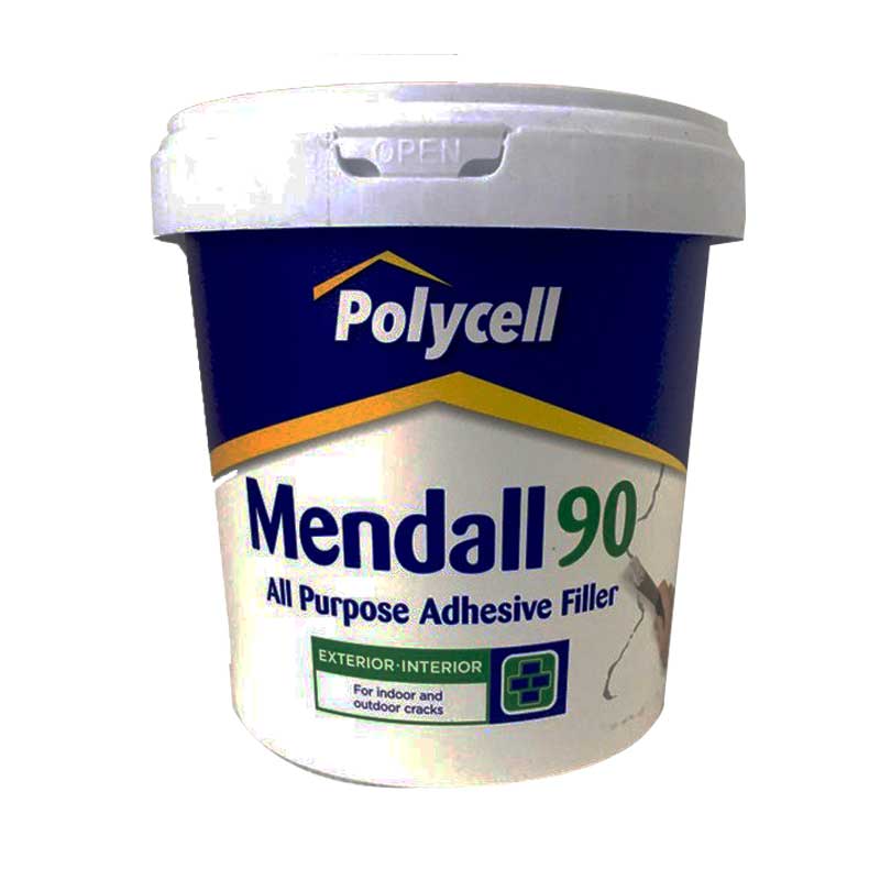 POLYCELL Mendall 90 All Purpose Adhesive Crack Filler Premix 5kg - Premium Hardware Glue & Adhesives from POLYCELL - Just R 221! Shop now at Securadeal