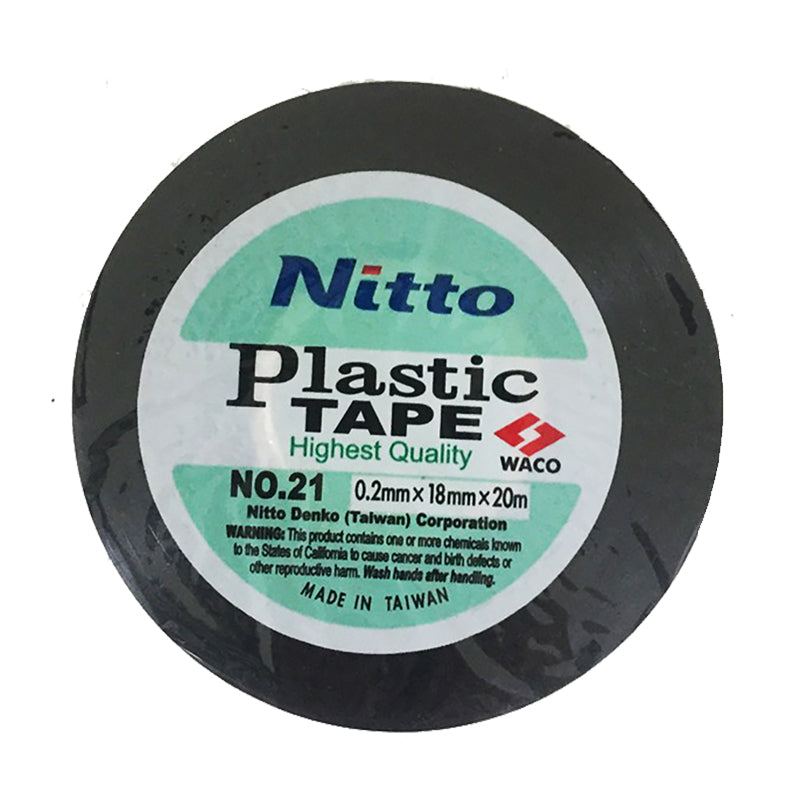 NITTO Insulation Tape Black 20m - Premium Tape from NITTO - Just R 28! Shop now at Securadeal