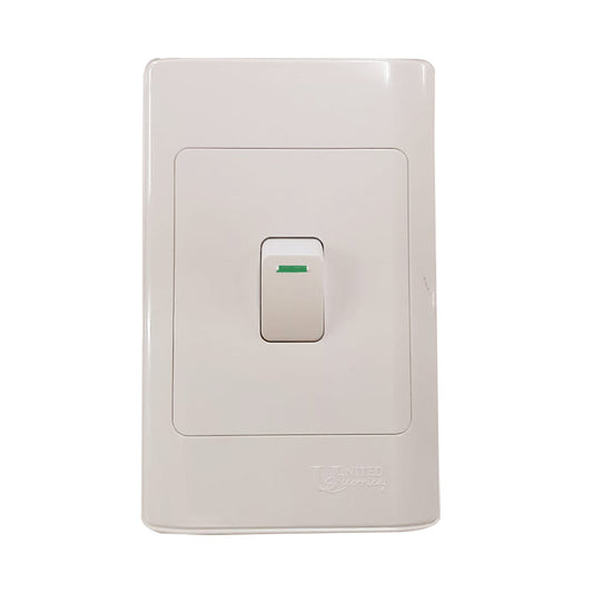 UNITED ELECTRICAL Lever 1 One Way Switch 50 X 100 - Premium Light Swtich from United Electrical - Just R 26! Shop now at Securadeal