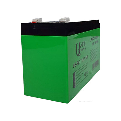 UNITED ELECTRICAL LifePO4 Lithium Battery 12.8V 7AH - Premium Battery from United Electrical - Just R 599! Shop now at Securadeal