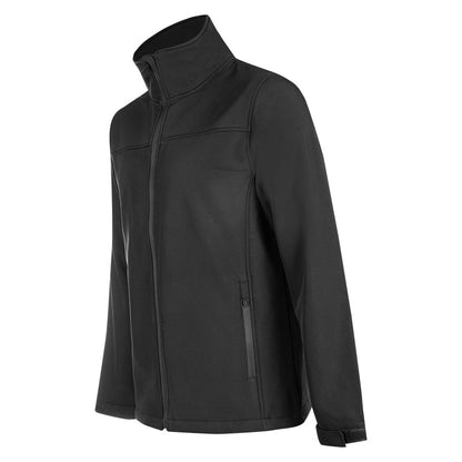 EVEREST Jacket Softshell Men's Black Windproof - Premium clothing from Everest - Just R 612.94! Shop now at Securadeal