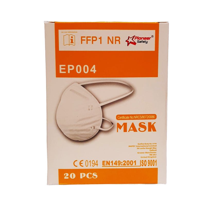 Dust Mask FFP1 Sabs ( Box of 20 ) - Premium Masks from Securadeal - Just R 80! Shop now at Securadeal