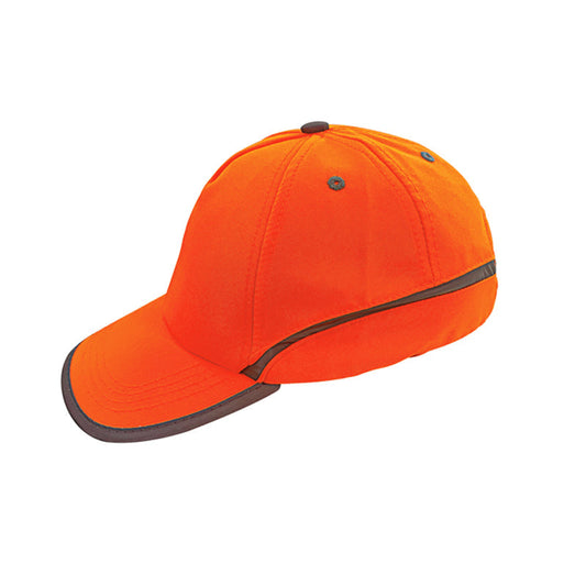 PIONEER SAFETY Cap High Visibility With Reflective Tape Orange - Premium clothing from Pioneer Safety - Just R 81.06! Shop now at Securadeal