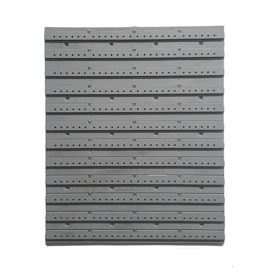 BIG JIM Wall Mounted Component Box Louvre Hanger Board (Grey) - Premium Hardware from Big Jim - Just R 106! Shop now at Securadeal