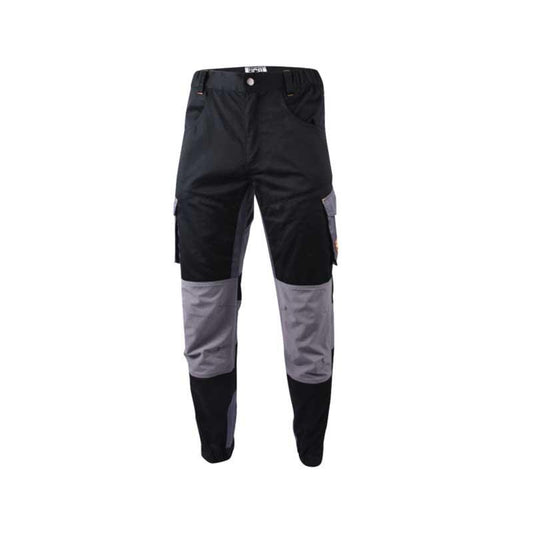 JCB Stretch Technical Trousers Black/Grey