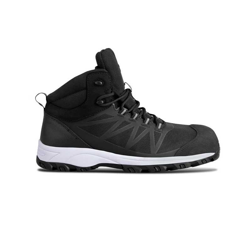 JCB Supreme Hi Top Black/White Carbon Toe - Premium Work Boots from JCB Footwear - Just R 1431! Shop now at Securadeal