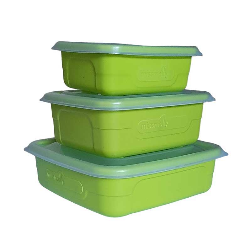 MISS MOLLY Food Saver Regal Set Avo (3 Pack-1x200ml,1x400ml,1x500ml) BPA-Free - Premium storage from Miss Molly - Just R 31! Shop now at Securadeal