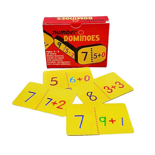 SMILE EDUCATION TOYS  Number Dominoes Giant Numbers Ages 6-8 - Premium toys from Smile Educational Toys - Just R 45! Shop now at Securadeal