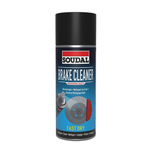 SOUDAL Brake Cleaner Fast Dry Aerosol Professional Quality 400ml - Premium Hardware from SOUDAL - Just R 59! Shop now at Securadeal