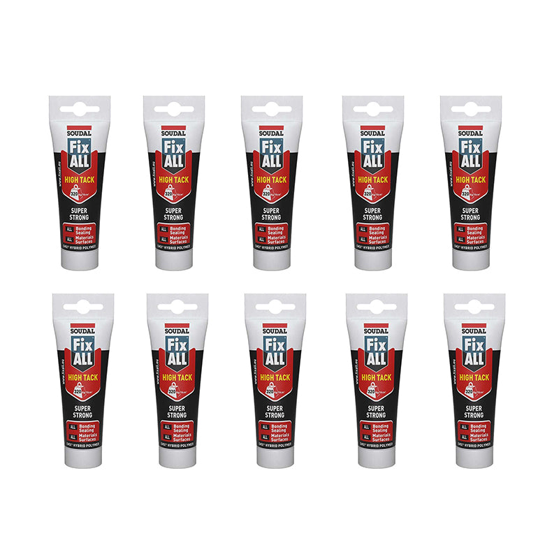 SOUDAL Fix ALL High Tack Super Strong Flexible Adhesive White 125ml - Premium Hardware from SOUDAL - Just R 180.88! Shop now at Securadeal