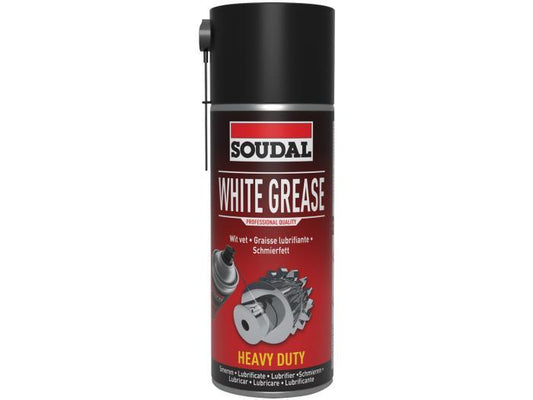 SOUDAL Lubricant White Grease Heavy Duty Professional Use Spray 40ml - Premium Hardware from SOUDAL - Just R 78! Shop now at Securadeal