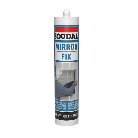 SOUDAL Mirror Fix Hybrid Polymer Sealant Adhesive 290ml - Premium Hardware from SOUDAL - Just R 164! Shop now at Securadeal