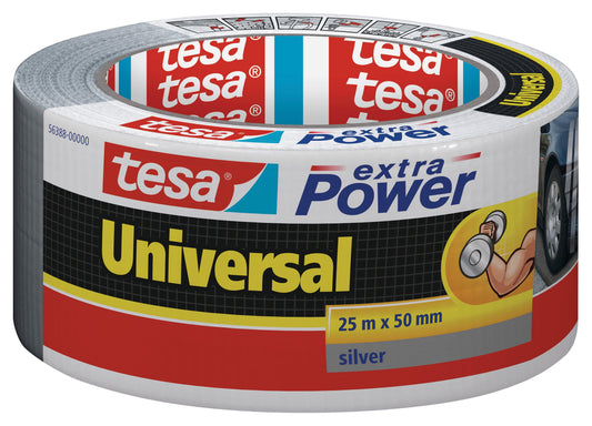 TESA Duct Tape Extra Power Universal 25m x 50mm Grey - Premium Hardware from TESA - Just R 160! Shop now at Securadeal