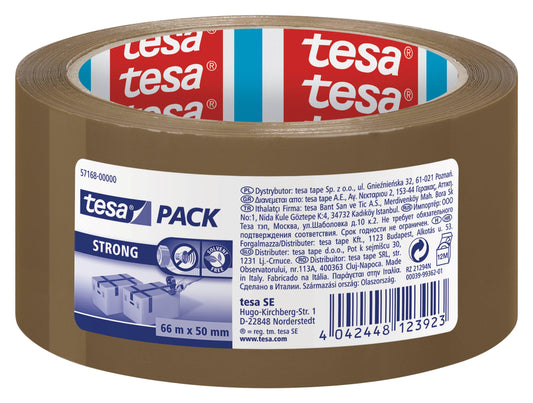 TESA Packaging Tape Strong PP 66m x 50mm Chamois - Premium Hardware from TESA - Just R 78! Shop now at Securadeal