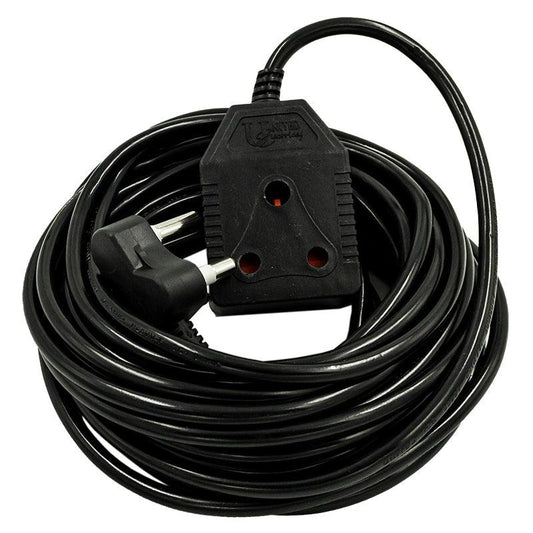 UNITED ELECTRICAL 10 Metre Extension Cord Black 10 amp - Premium Electrical Cord from United Electrical - Just R 185! Shop now at Securadeal
