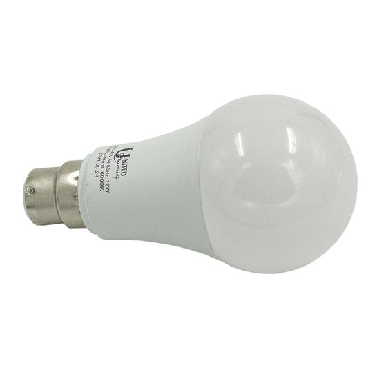 UNITED ELECTRICAL 12 Watt B22 A65 LED Bulb Cool White - Premium lighting from United Electrical - Just R 25! Shop now at Securadeal