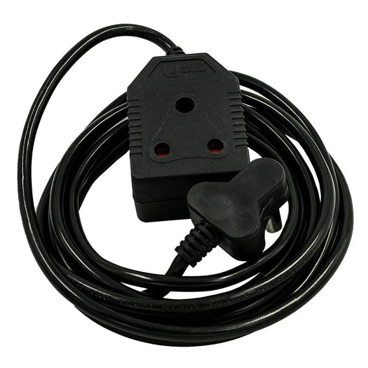 UNITED ELECTRICAL 3 Metre Extension Cord Black 10 Amp - Premium Electrical Cord from United Electrical - Just R 81! Shop now at Securadeal