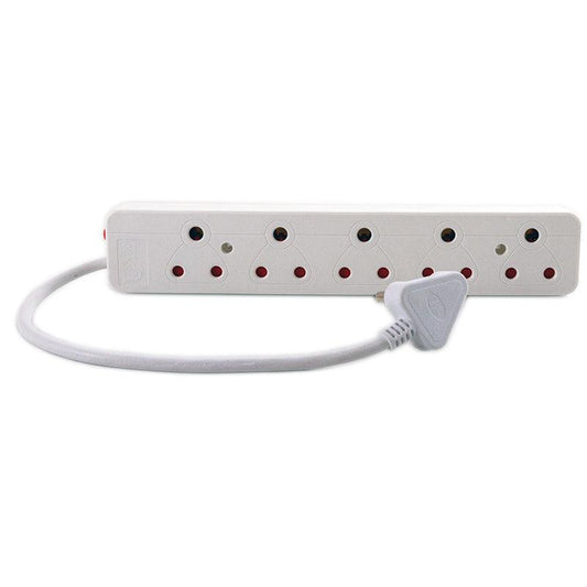 UNITED ELECTRICAL 5 Way Multiplug (R35) - Premium Multi Plug from United Electrical - Just R 120! Shop now at Securadeal