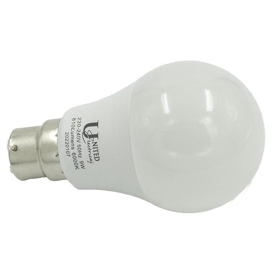 UNITED ELECTRICAL 9 Watt A60 LED Bulb Cool White With Day and Night Sensor - Premium lighting from United Electrical - Just R 62! Shop now at Securadeal
