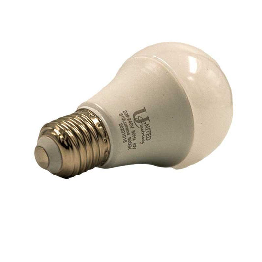 UNITED ELECTRICAL 9 Watt E27 ES LED Bulb Cool White - Premium lighting from United Electrical - Just R 21! Shop now at Securadeal