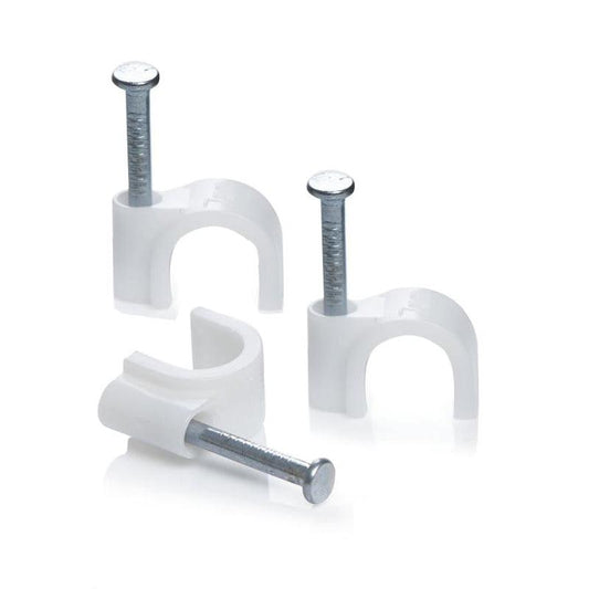 UNITED ELECTRICAL Cable Clips Unit 10mm Round ( Pack of 100 ) - Premium Cable Clips from United Electrical - Just R 19! Shop now at Securadeal