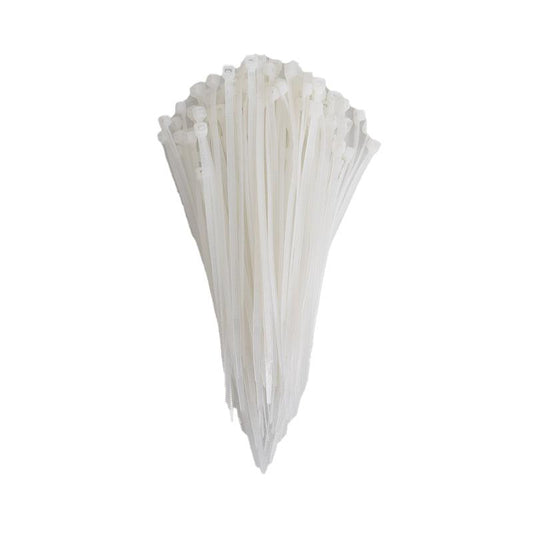 UNITED ELECTRICAL Cable Tie White 150mm X 3.6mm ( Pack of 100 ) - Premium Cable Ties from United Electrical - Just R 18! Shop now at Securadeal