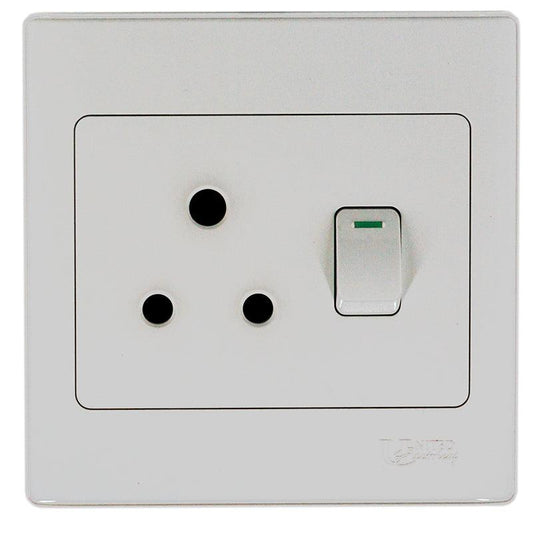 UNITED ELECTRICAL Plastic Single Switch Socket 4X4 - Premium Light Switch from United Electrical - Just R 47! Shop now at Securadeal