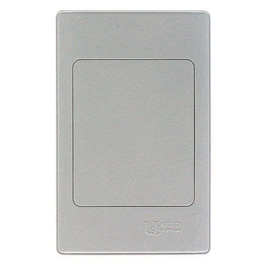 UNITED ELECTRICAL PVC Blank Cover 4X2 - Premium Light Switch from United Electrical - Just R 17! Shop now at Securadeal