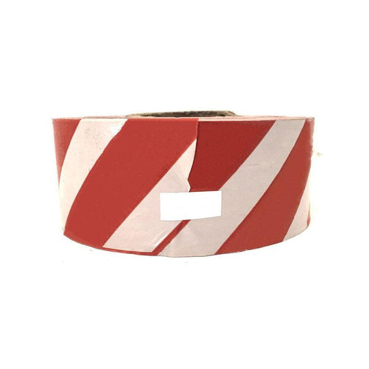Barrier Tape PVC Red/White 75mm x 100 MT - Premium Tape from Securadeal - Just R 29! Shop now at Securadeal