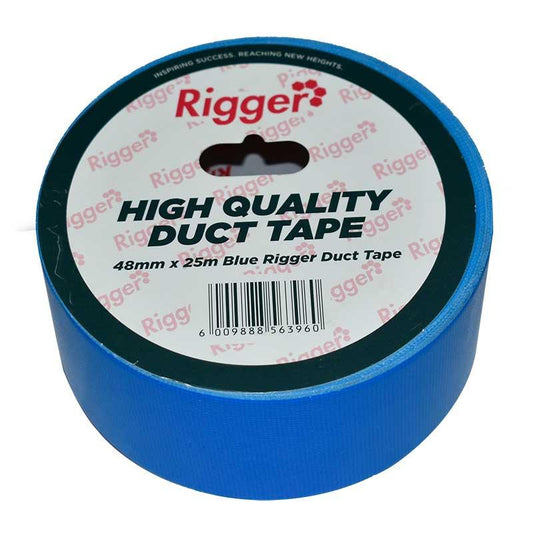 Duct Tape Blue 48mm x 25 MT - Premium Tape from Rigger - Just R 43! Shop now at Securadeal