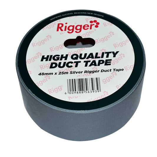 Duct Tape Silver 48mm x 25 MT - Premium Tape from Rigger - Just R 42! Shop now at Securadeal