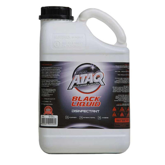 FINAL ATAQ Black Liquid Disinfectant 5L - Premium Cleaning Products from Gravitate - Just R 222! Shop now at Securadeal