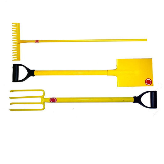 Fork, Spade and Rake Digging Combo - Medium Size Lighter Weight - Premium Lawn from Rigger - Just R 468! Shop now at Securadeal