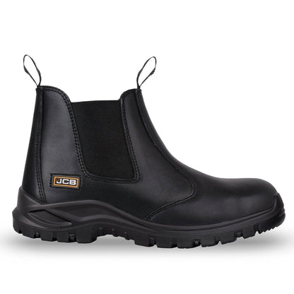 JCB Chelsea Black Steel Toe Men's Boot Including Free High Quality Work Gloves - Premium Safety Boots from JCB Footwear - Just R 1145! Shop now at Securadeal