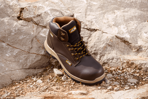 JCB Hiker HRO Brown Composite Toe Men's Boot Including Free High Quality Work Gloves - Premium Safety Boots from JCB Footwear - Just R 1305! Shop now at Securadeal