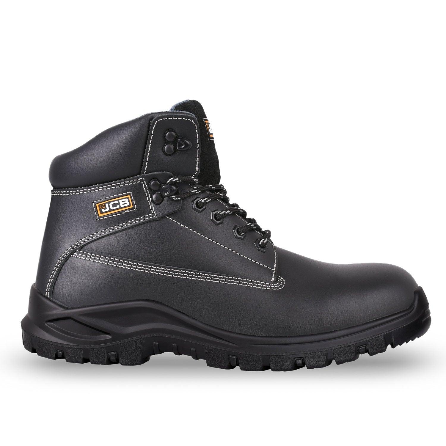 JCB Holton Hiker Black Steel Toe Men's Boot Including Free High Quality Work Gloves - Premium Safety Boots from JCB Footwear - Just R 1130! Shop now at Securadeal