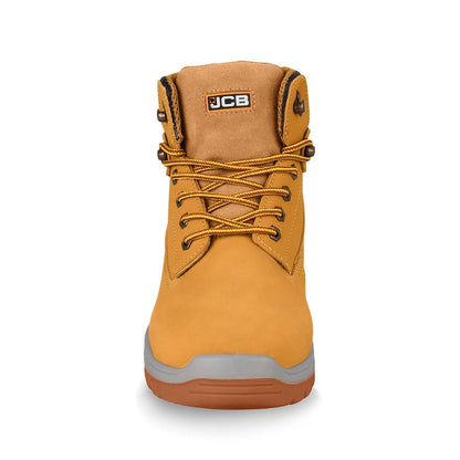 JCB Holton Hiker Honey Nubuck Steel Toe Men's Boot Including Free High Quality Work Gloves - Premium Safety Boots from JCB Footwear - Just R 947! Shop now at Securadeal