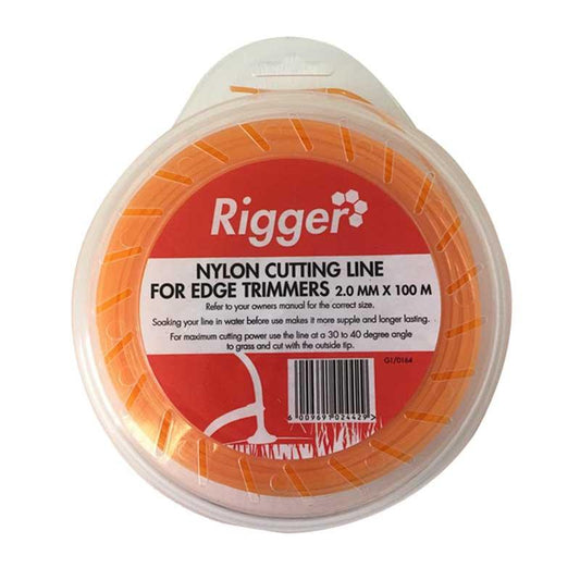LINE TRIMMER Nylon Line 2.0mm x 100M Donut - Premium Hardware from Rigger - Just R 82! Shop now at Securadeal