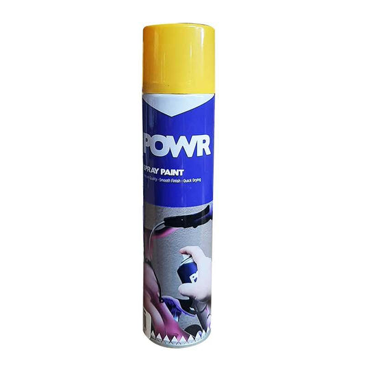 POWR Spray Paint Fluorescent Yellow 300ml - Premium Spray Paint from POWR - Just R 52.05! Shop now at Securadeal