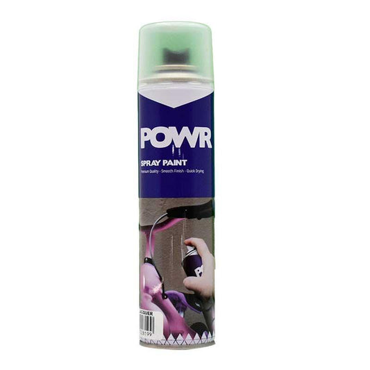 POWR Spray Paint STD 300ml Tin Clear Laquer - Premium Spray Paint from POWR - Just R 41.70! Shop now at Securadeal