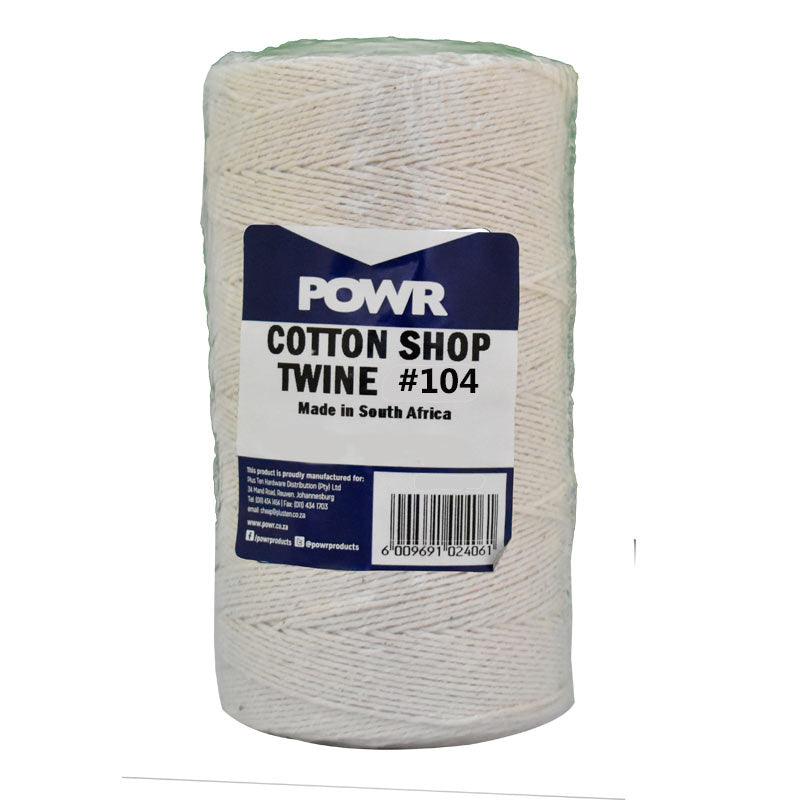 POWR Twine Cotton Shop (104) 100g - Premium Hardware from POWR - Just R 13! Shop now at Securadeal