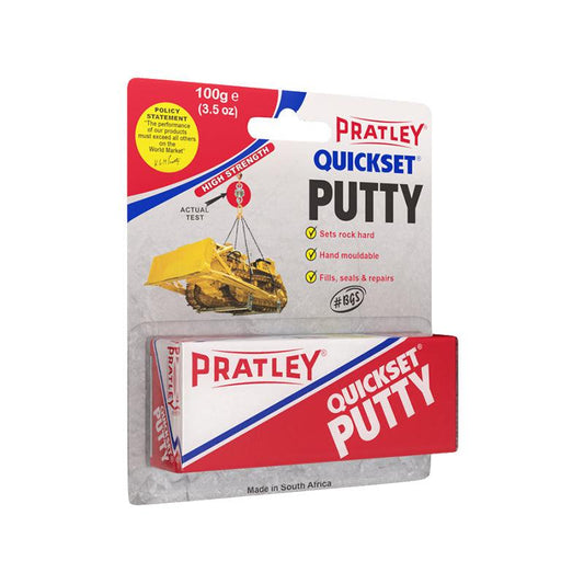 PRATLEY Adhesive Putty Quickset 100g - Premium Hardware from Pratley - Just R 54! Shop now at Securadeal